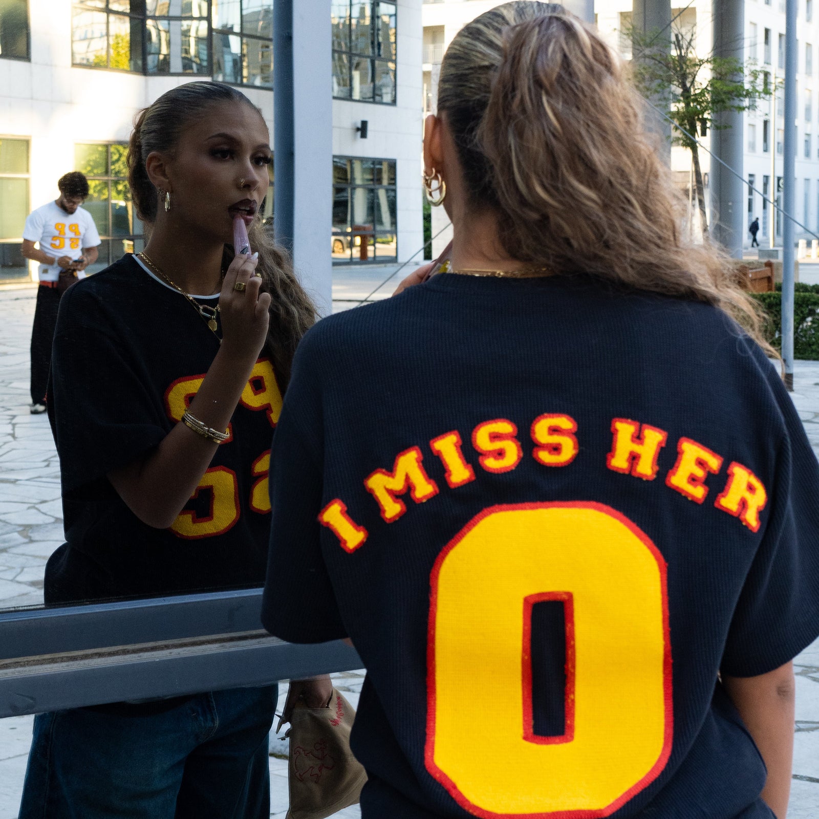 I MISS HER TEE BLACK