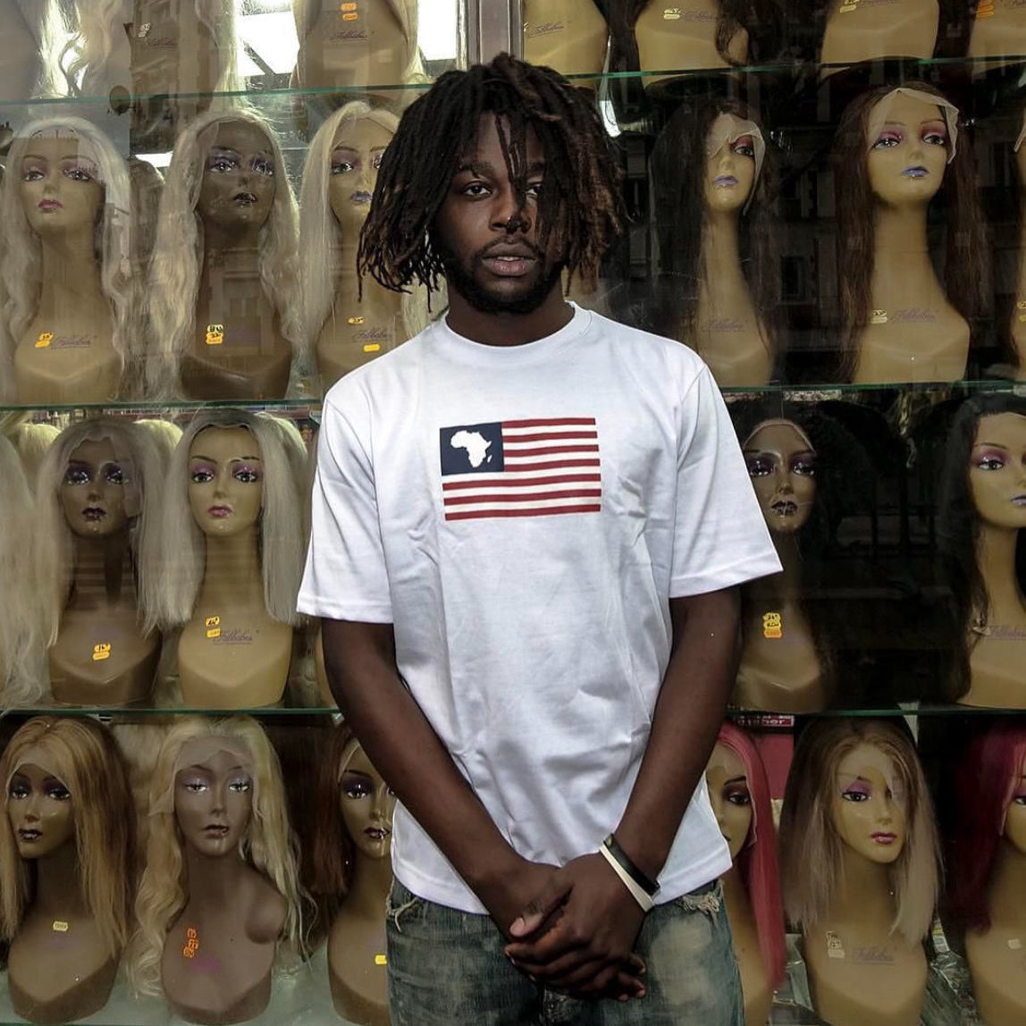 AFRICA'S MOST WANTED TEE WHITE