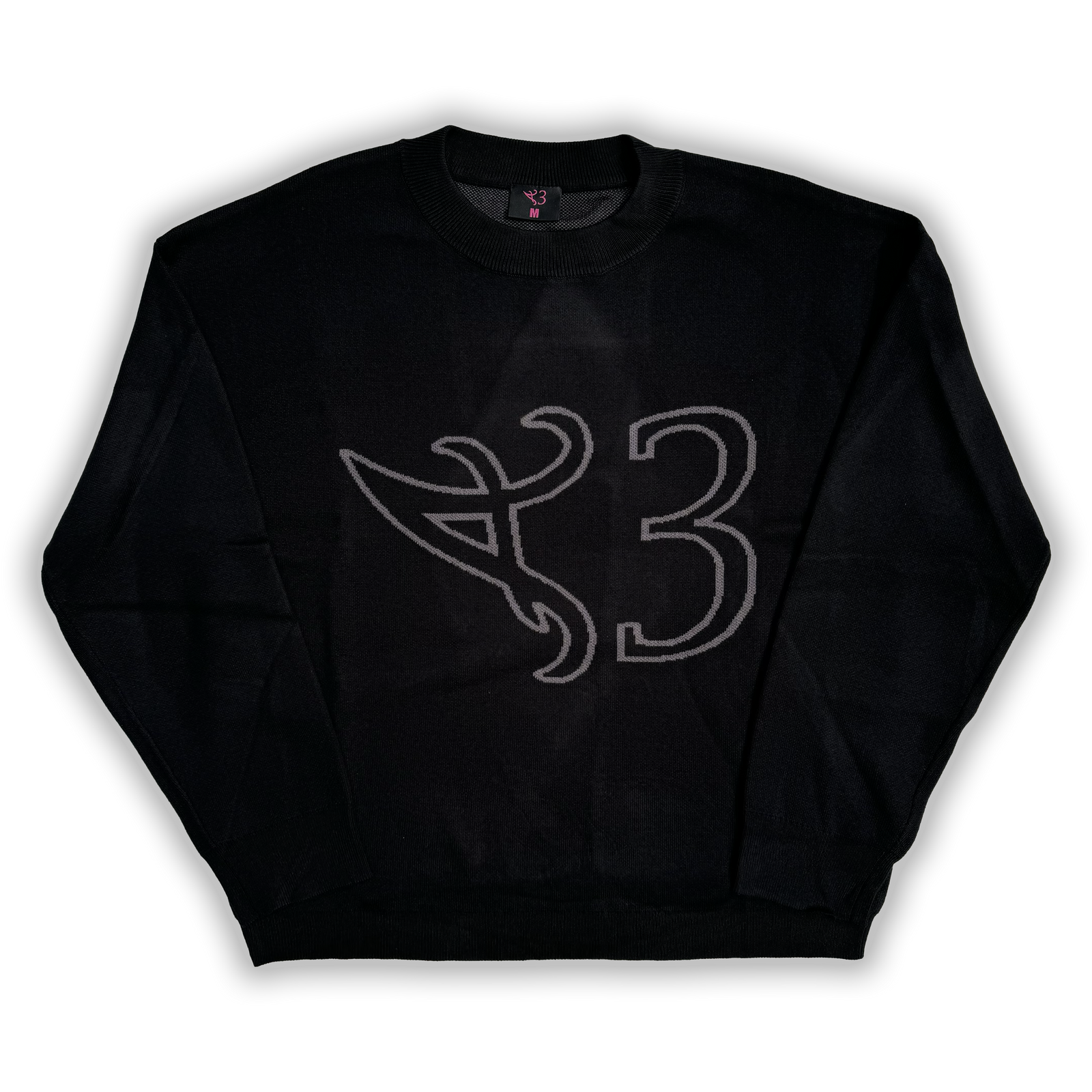 KNITTED SWEATER BLACK