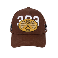 NASCAR RACING BROWN CAP