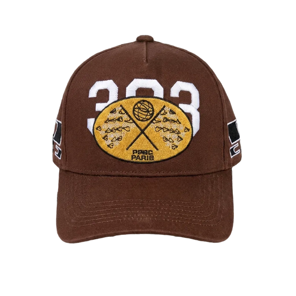 NASCAR RACING BROWN CAP
