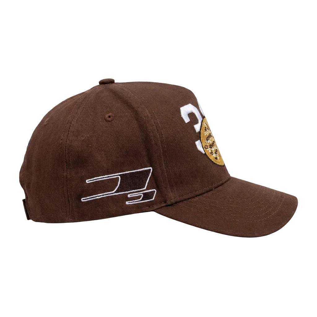 NASCAR RACING BROWN CAP