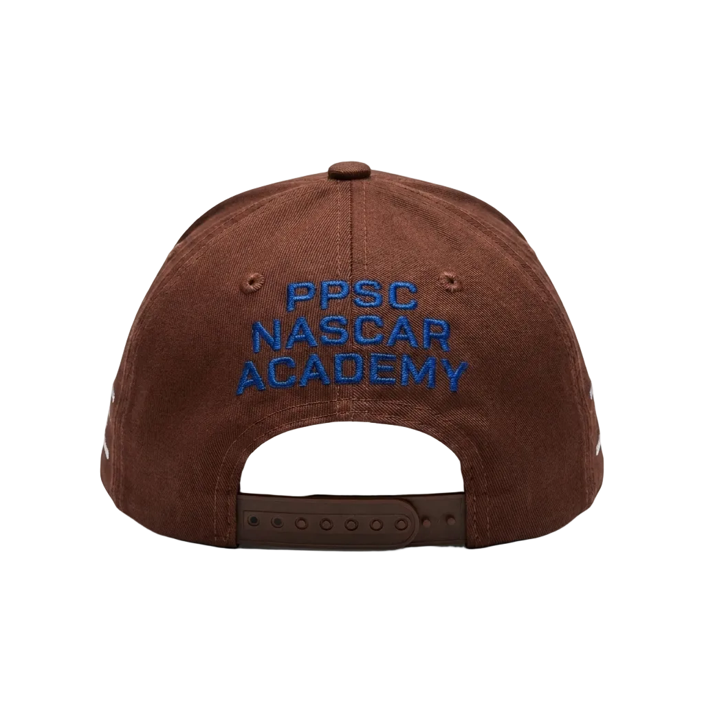 NASCAR RACING BROWN CAP
