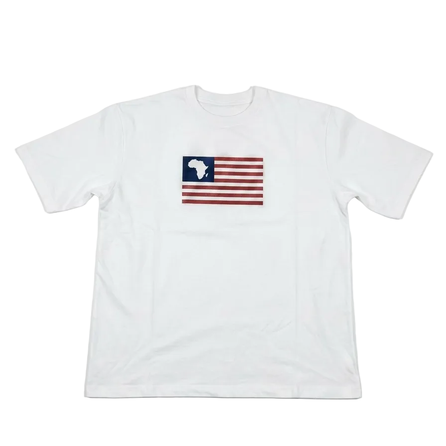 AFRICA'S MOST WANTED TEE WHITE