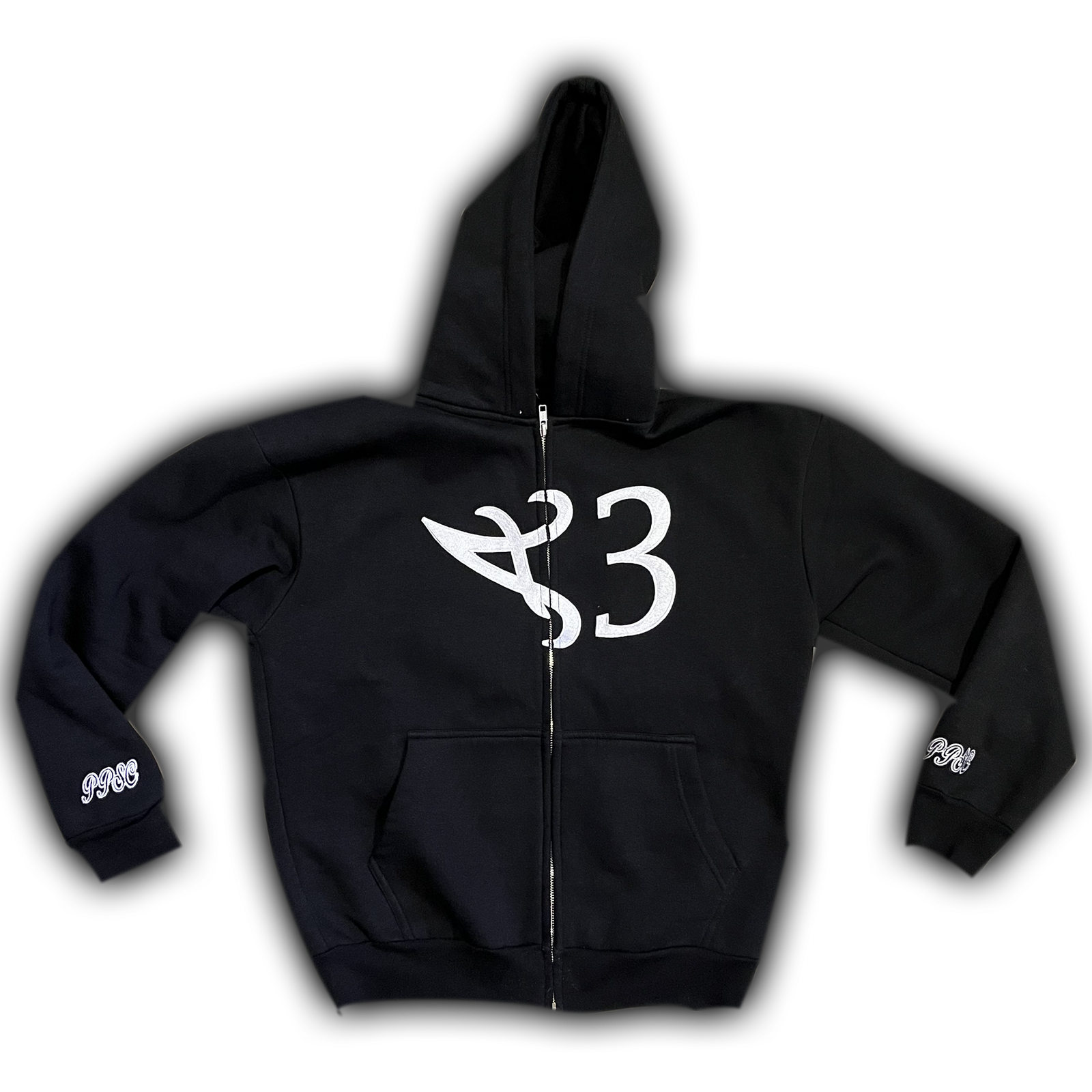 <3 ZIPPED HOODIE