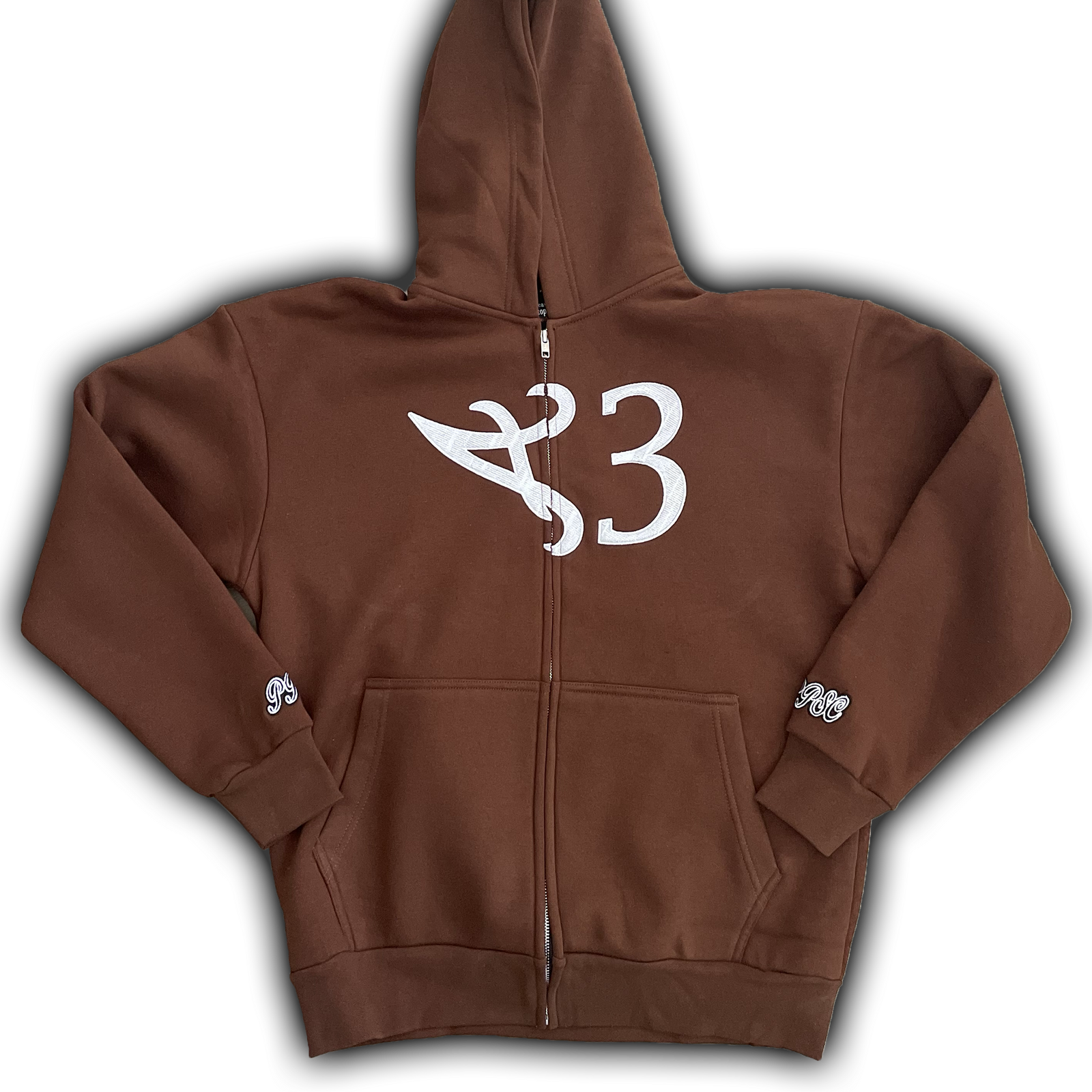 <3 ZIPPED HOODIE