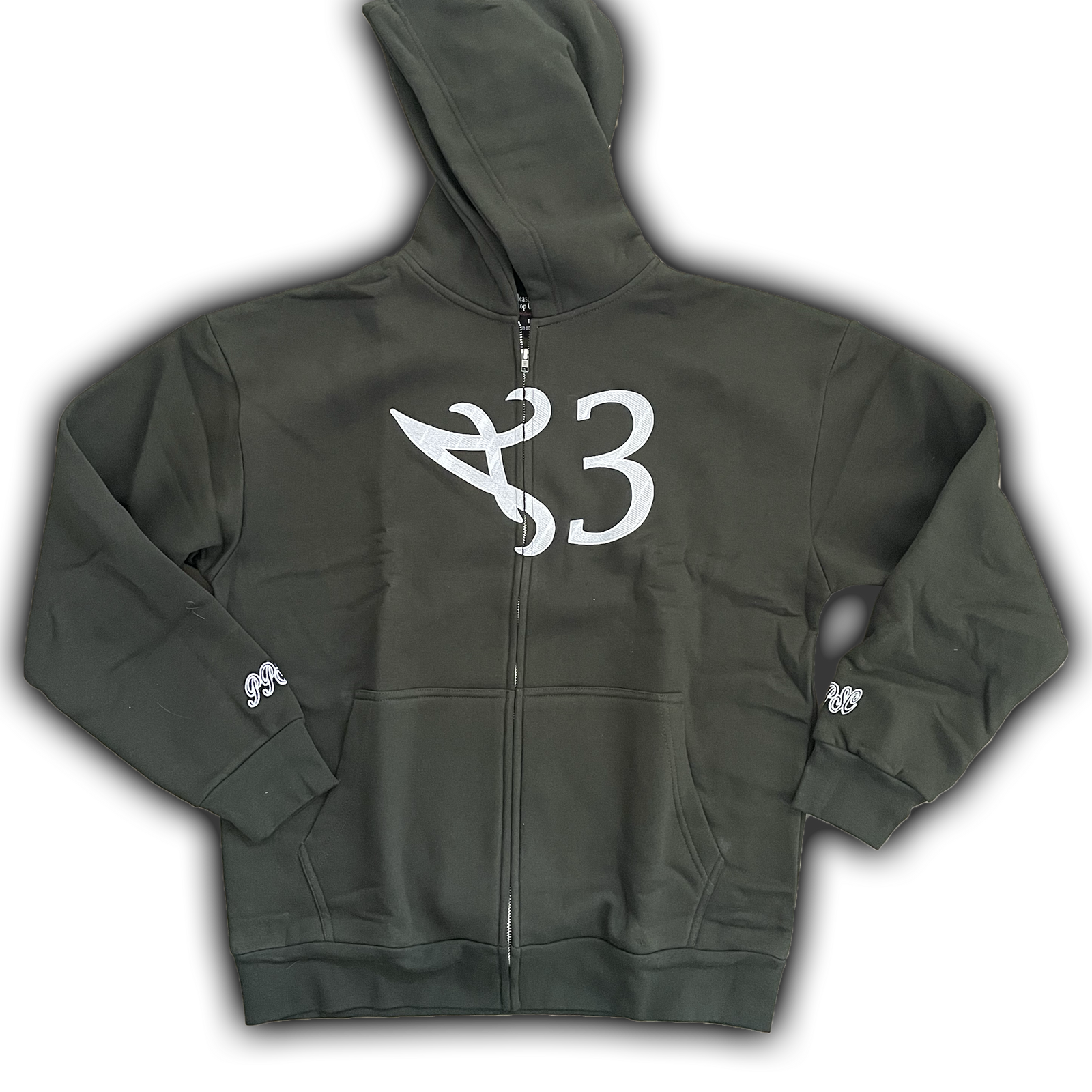 <3 ZIPPED HOODIE
