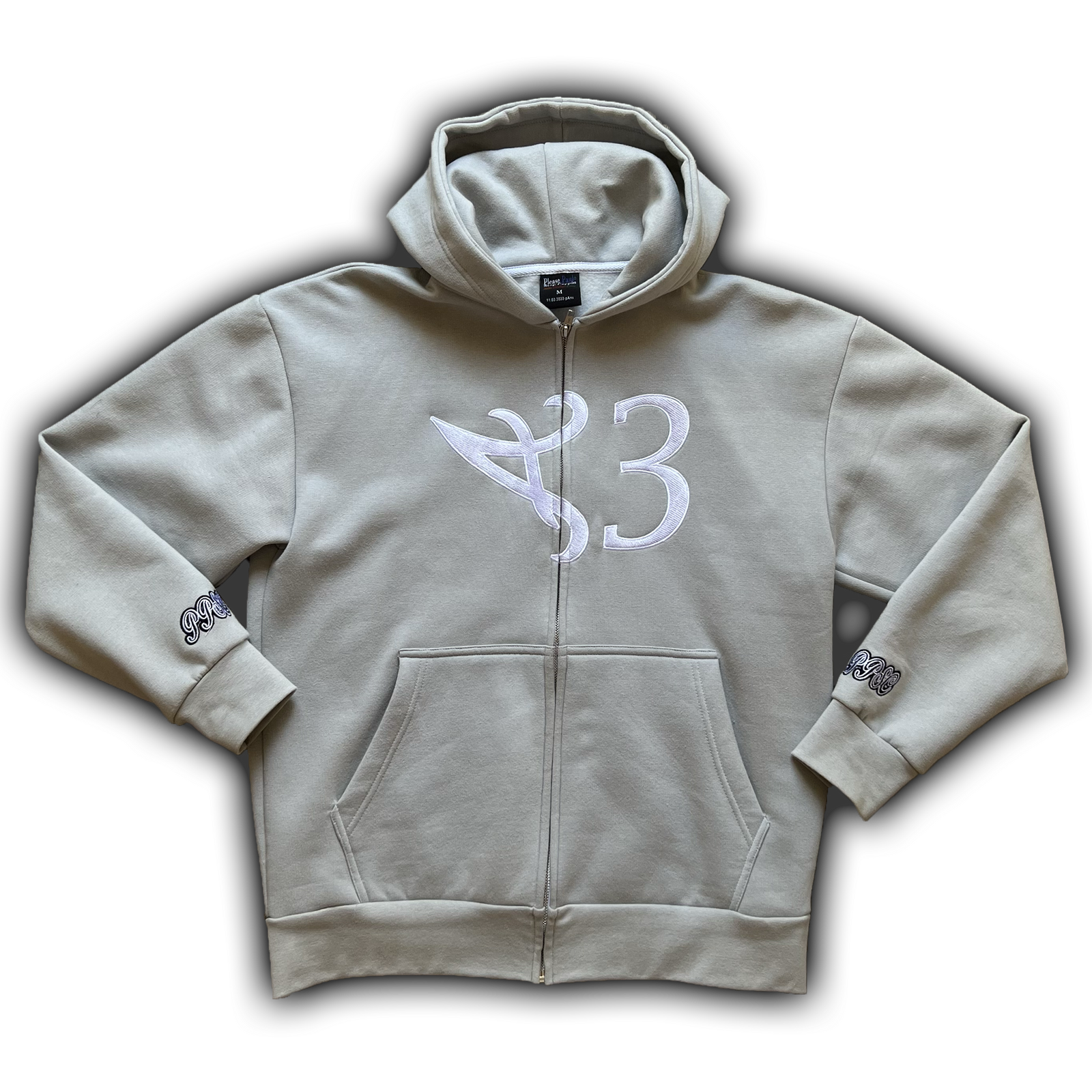 <3 ZIPPED HOODIE
